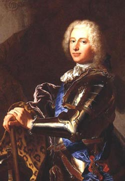 Paul-Hippolyte de Beauvilliers - par Hyacinthe Rigaud en 1722